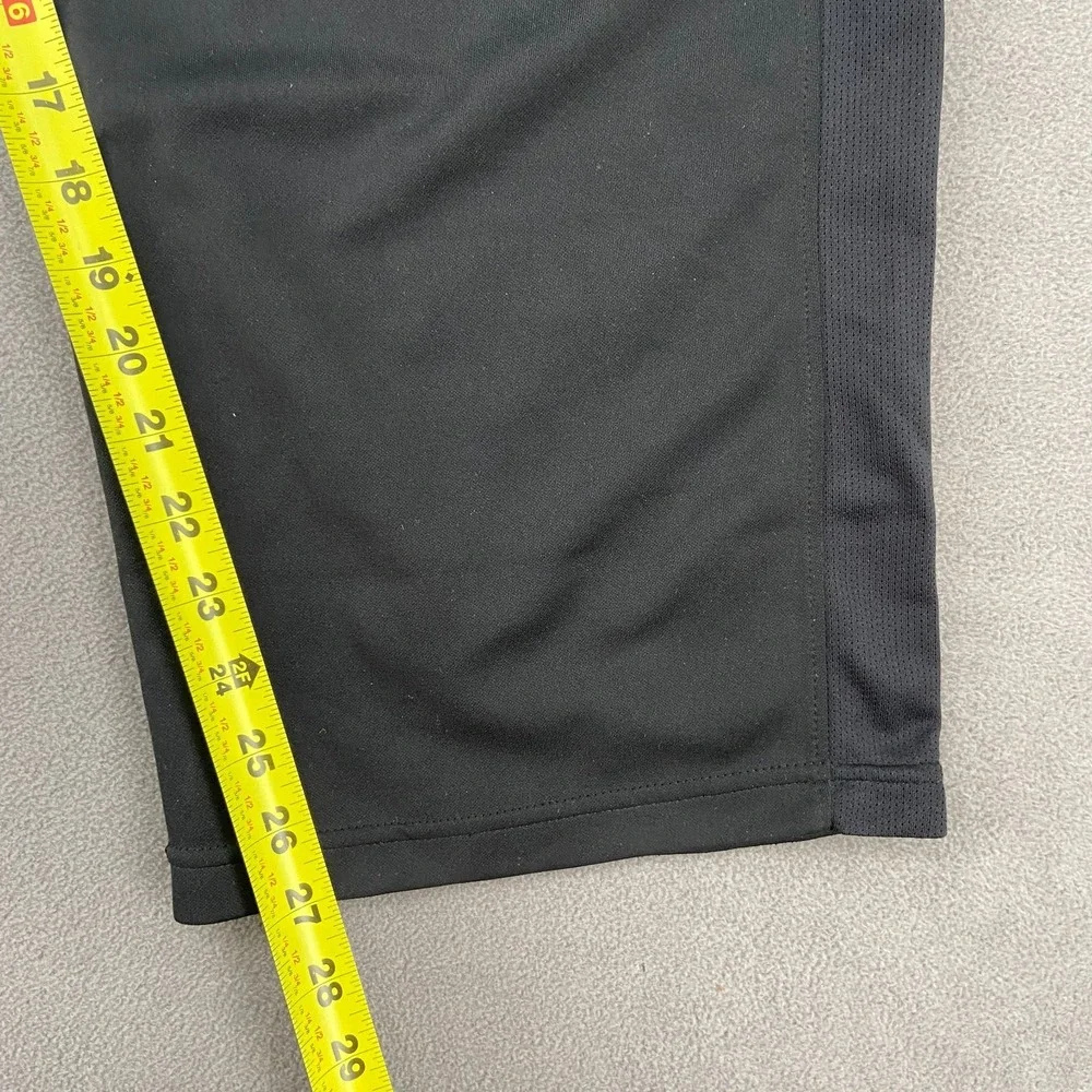 C9 By Champion Track Pants Men XL Black Straight Leg Drawstring Athletic Running